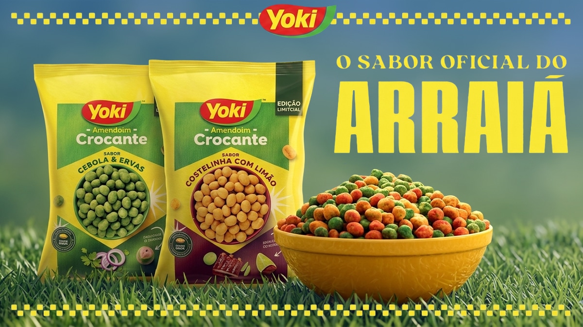 Yoki lança amendoins crocantes para festas