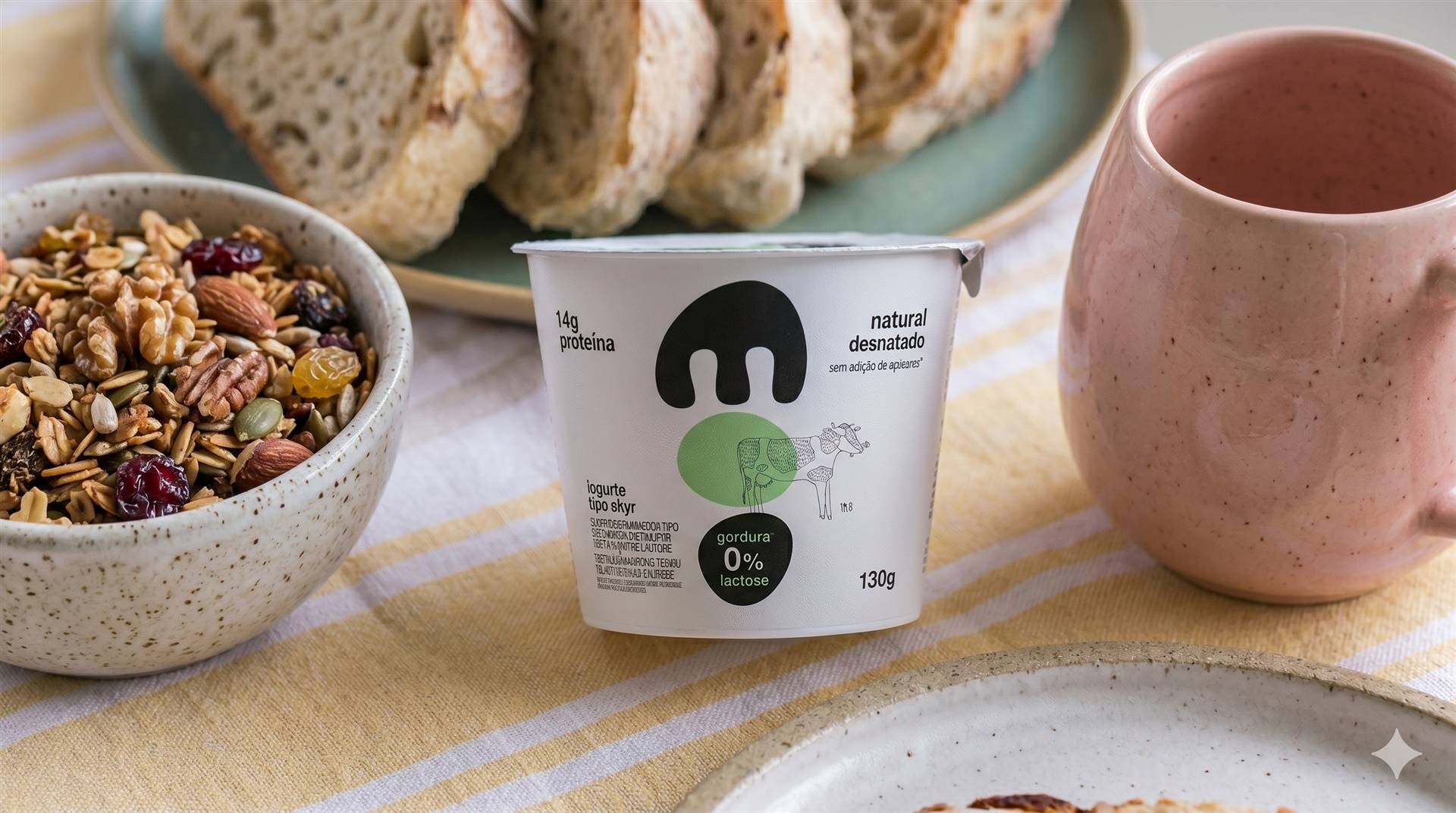 Moo amplia portfólio com skyr desnatado natural