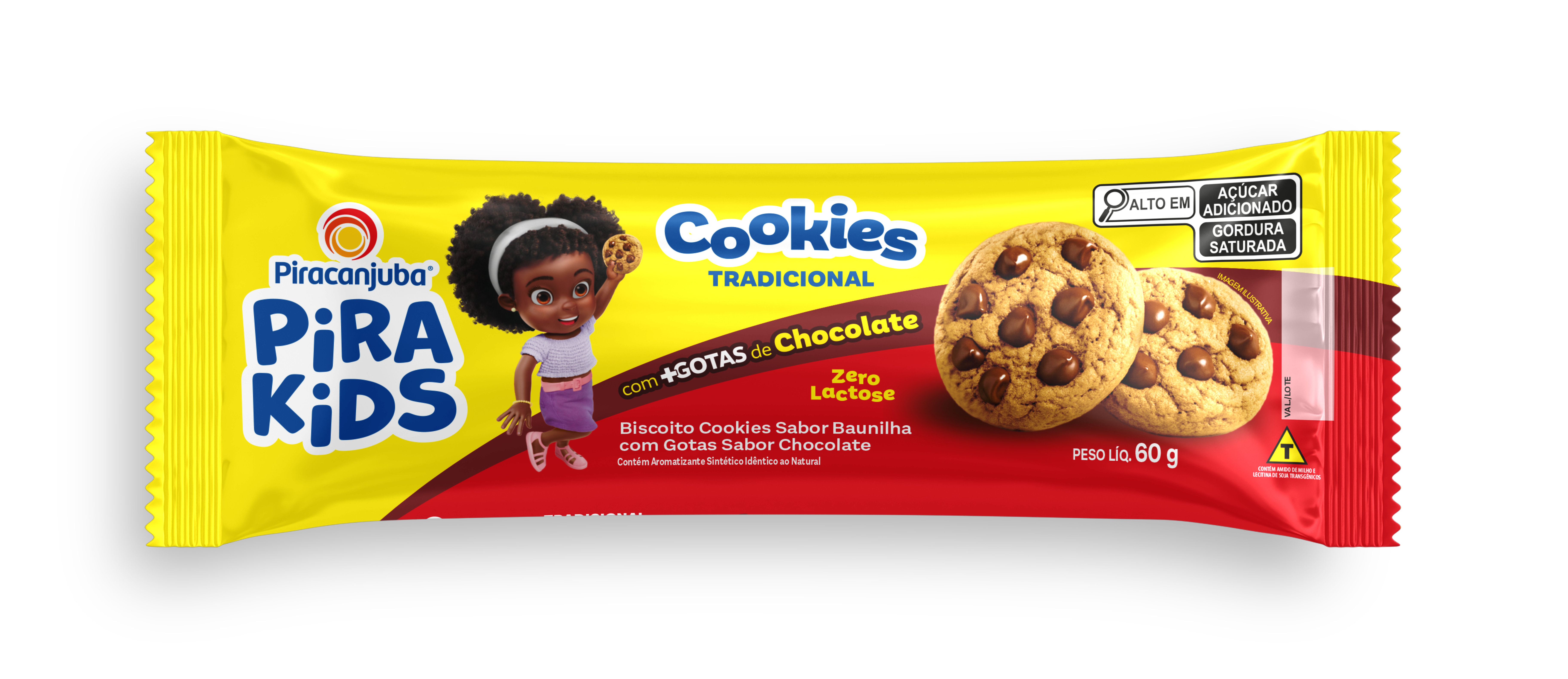 Piracanjuba Pirakids lança cookies e entra em nova categoria