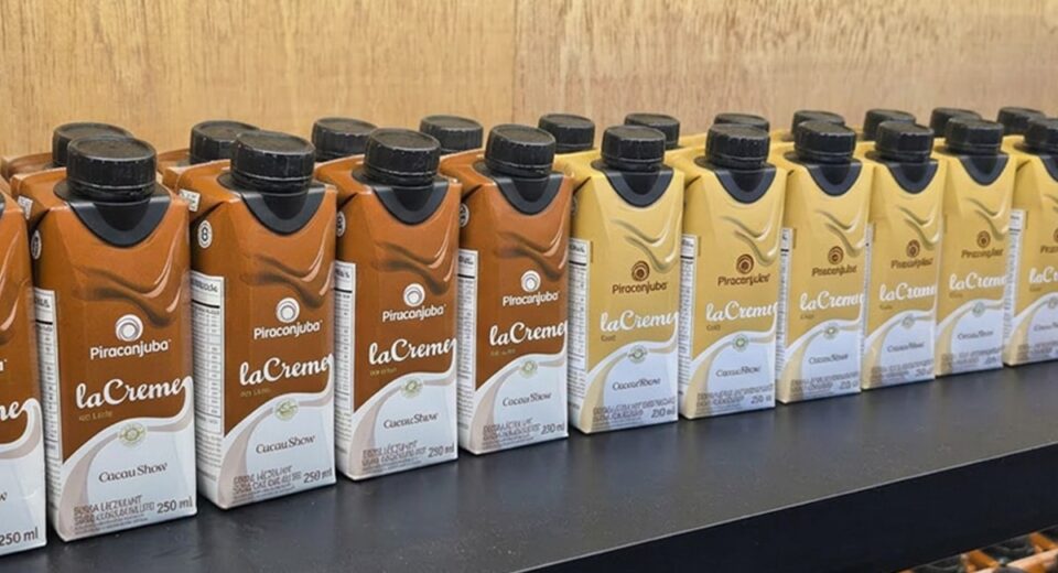 Piracanjuba e Cacau Show lançam bebidas laCreme