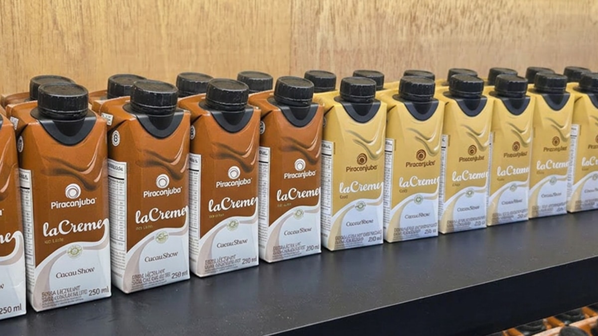 Piracanjuba e Cacau Show lançam bebidas laCreme