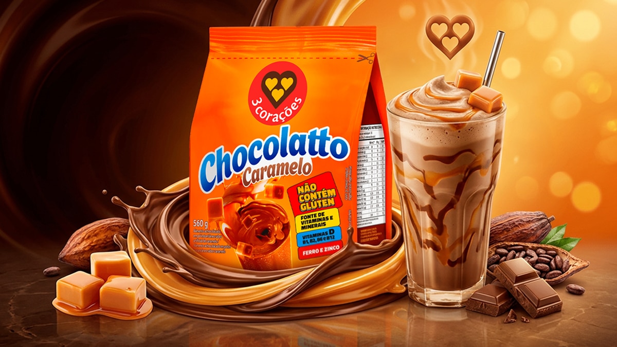 Chocolatto Caramelo é a nova aposta da 3 Corações