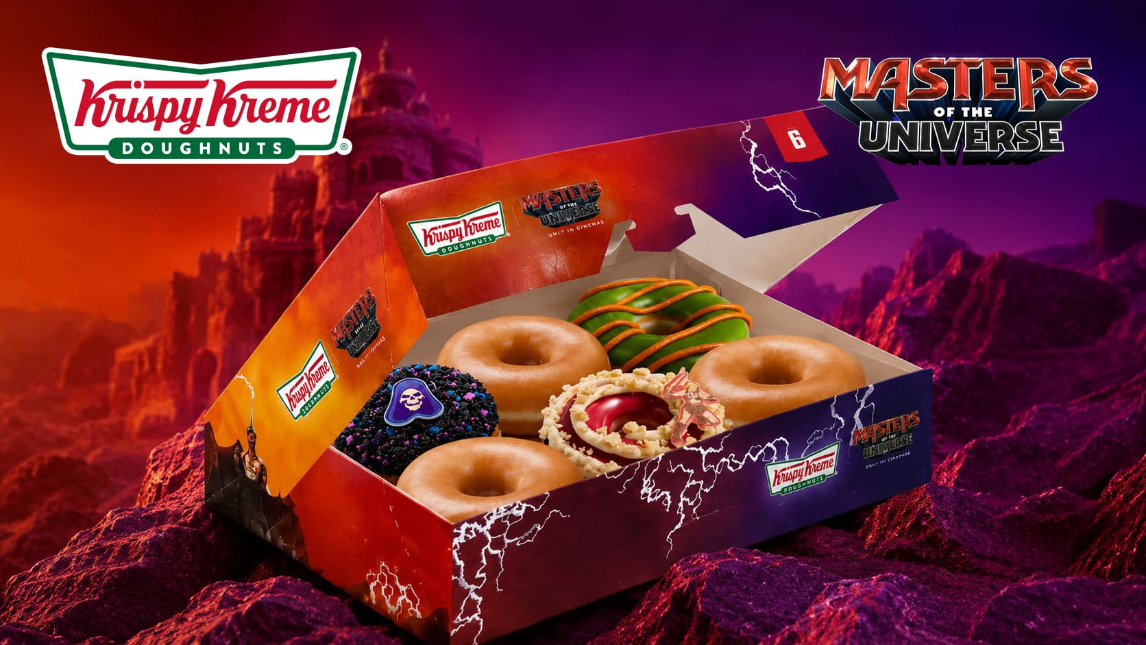Krispy Kreme lança donuts de Mestres do Universo