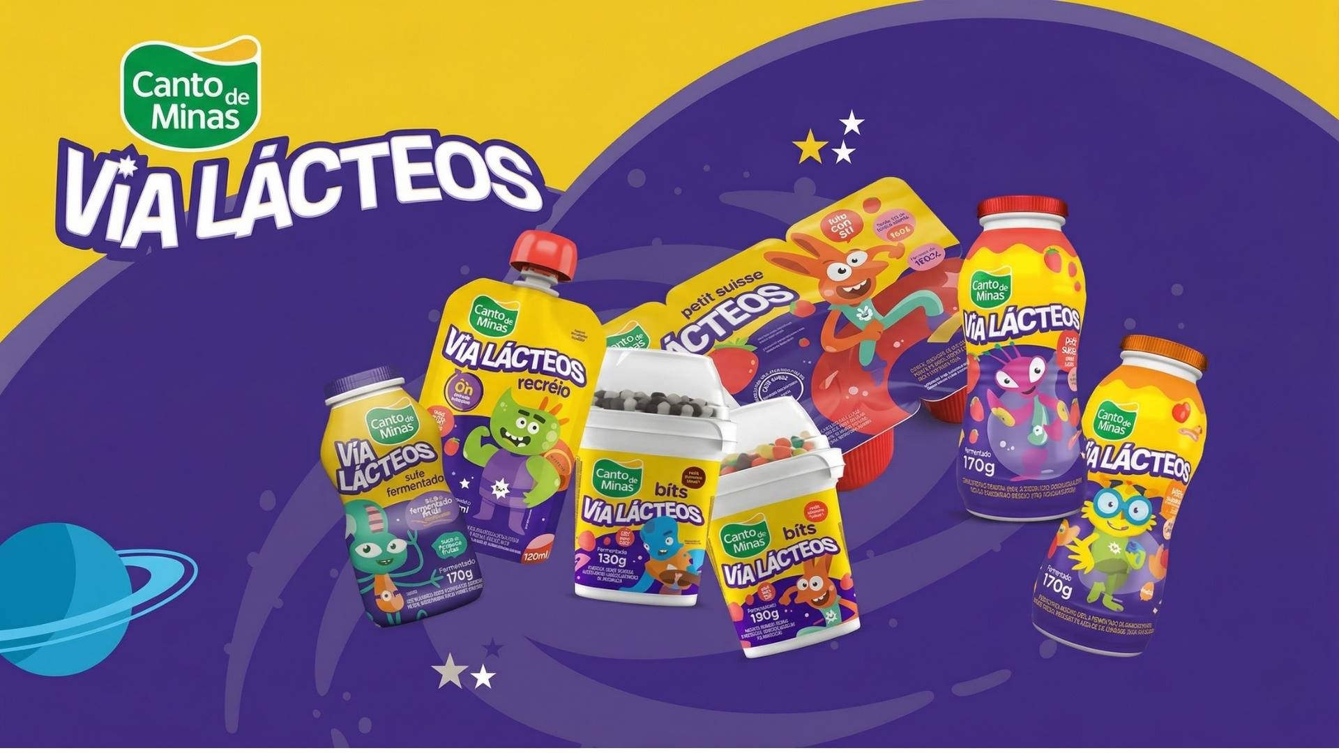 Via Lácteos investe em personagens para linha infantil