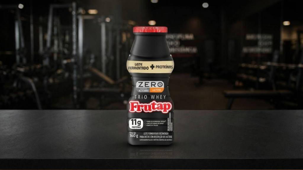 Frutap lança bebida proteica Trio Whey no varejo