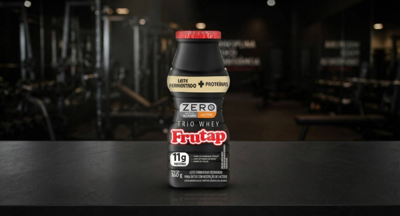 Frutap lança bebida proteica Trio Whey no varejo