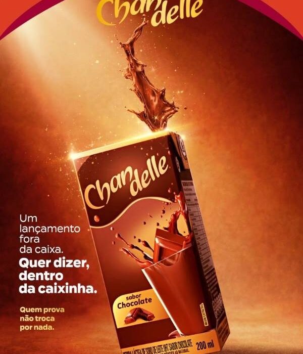 Chandelle estreia no mercado de bebidas lácteas