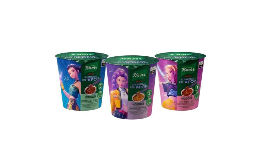 Noodles Knorr Guerreiras do K-Pop chegam ao Brasil