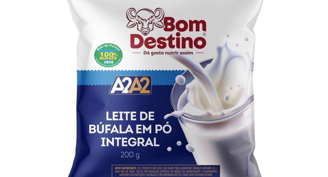 Bom Destino lança leite em pó de búfala inédito no Brasil