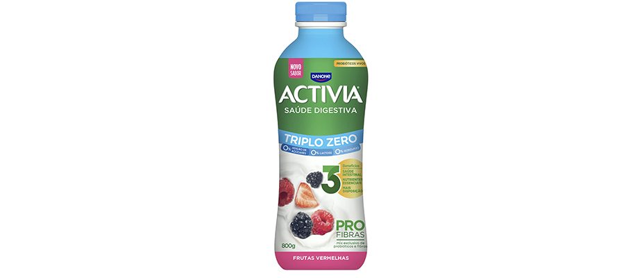 Activia Triplo Zero ganha versão Frutas Vermelhas