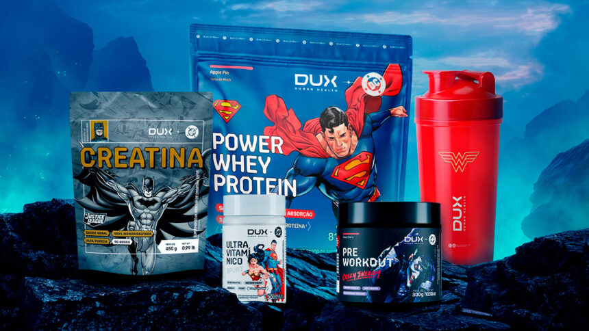 DUX Human Health lança suplementos inspirados na DC