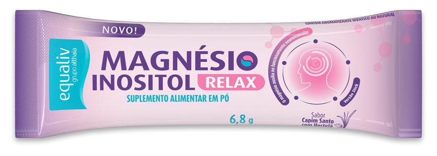 Equaliv lança Magnésio Inositol em versão stick