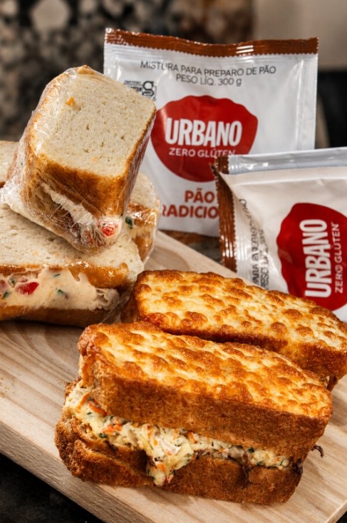 Urbano Alimentos lança mistura para pão sem glúten