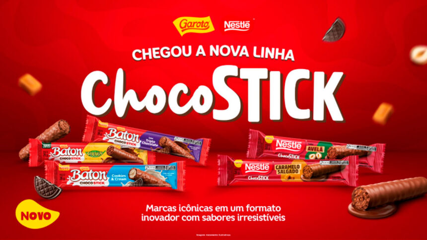 CHOCOSTICK amplia portfólio de Nestlé e Baton