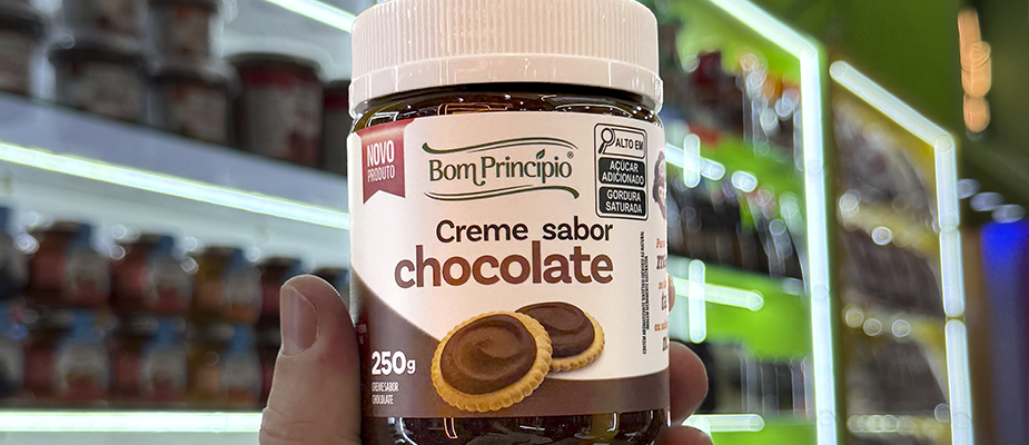 Bom Princípio lança creme sabor chocolate