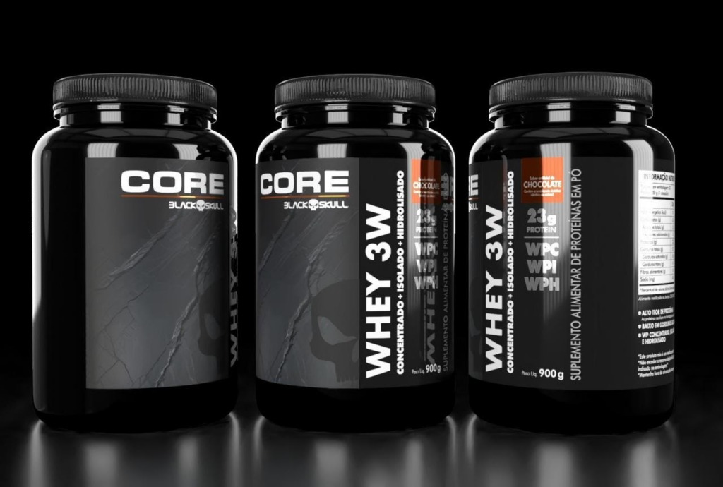 Black Skull lança linha CORE e aposta em whey premium