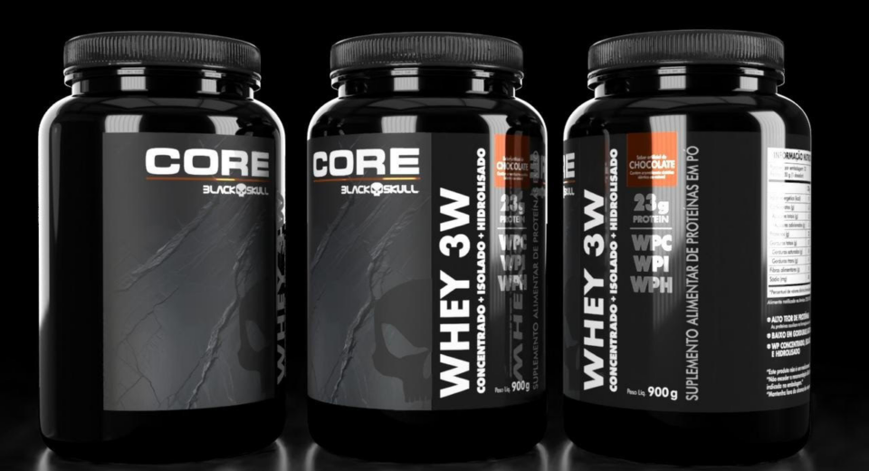 Black Skull lança linha CORE e aposta em whey premium