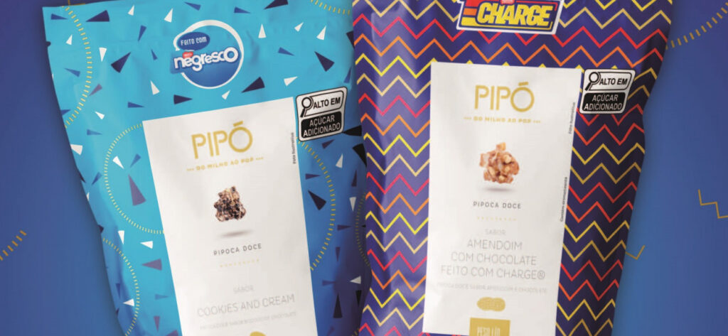 Pipó Gourmet lança sabores com Negresco e Charge