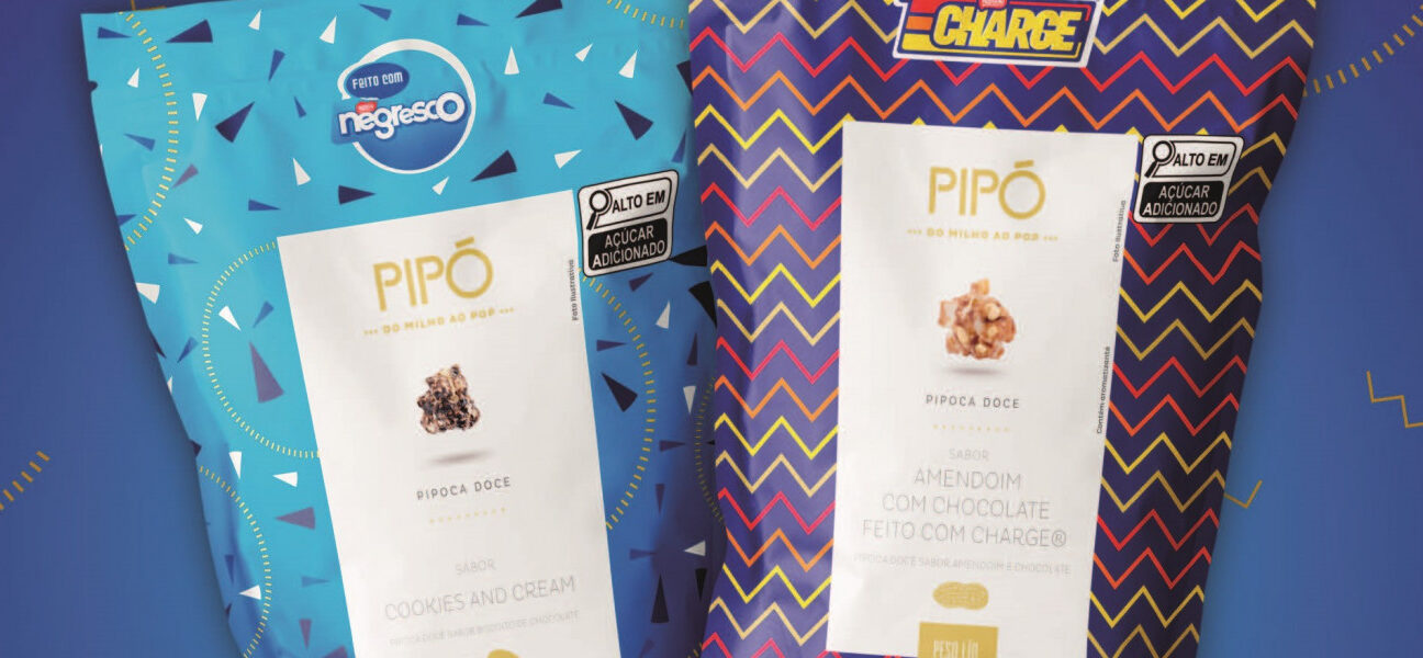 Pipó Gourmet lança sabores com Negresco e Charge