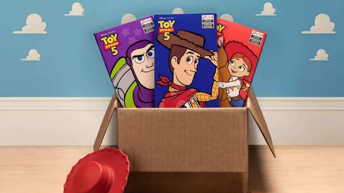Cacau Show lança chocolates inspirados em Toy Story 5