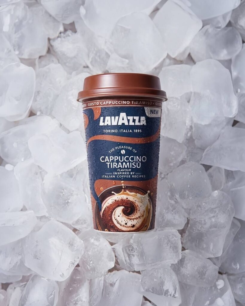 Cafés refrigerados da Lavazza chegam ao Reino Unido