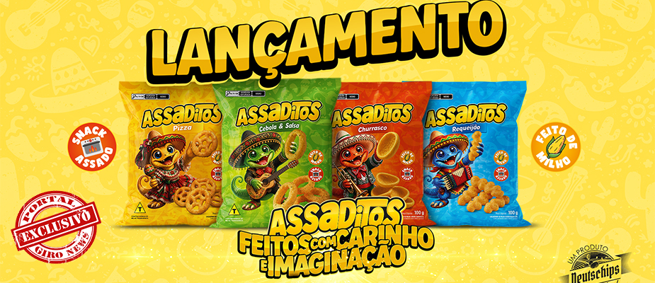Snacks de milho assados ampliam atuação da MDA Alimentos