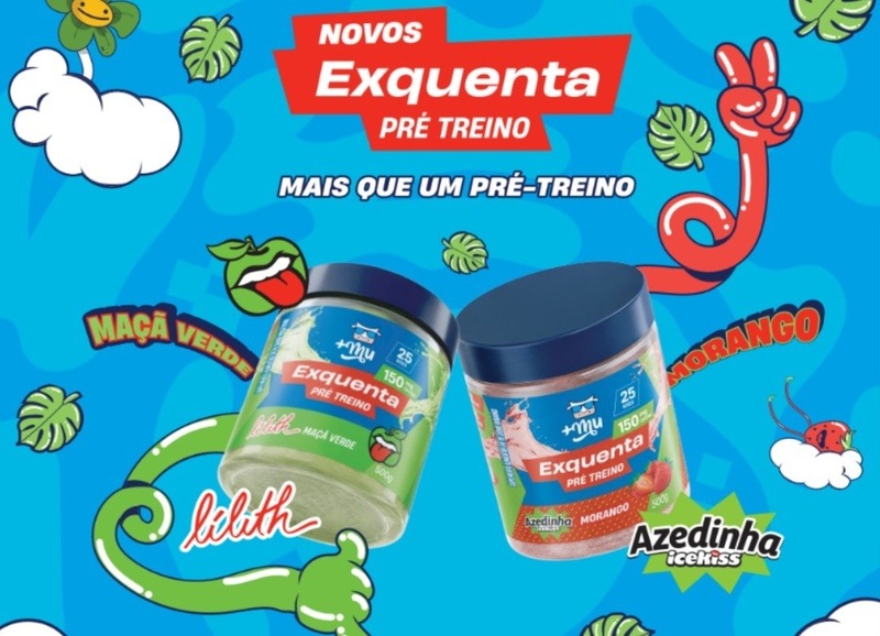 Cory e Mais Mu lançam pré-treino funcional de balas