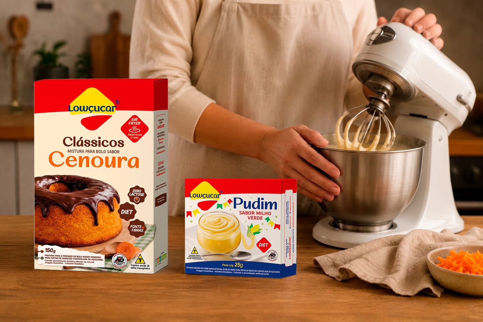 Lowçucar amplia linha de alimentos sem açúcar