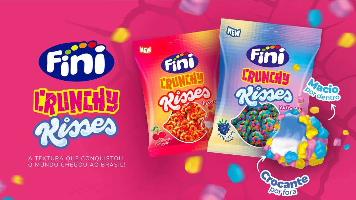 Crunchy Kisses Fini aposta em combinação de texturas