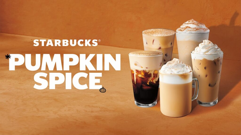 Pumpkin Spice Starbucks retorna ao Brasil com cinco bebidas
