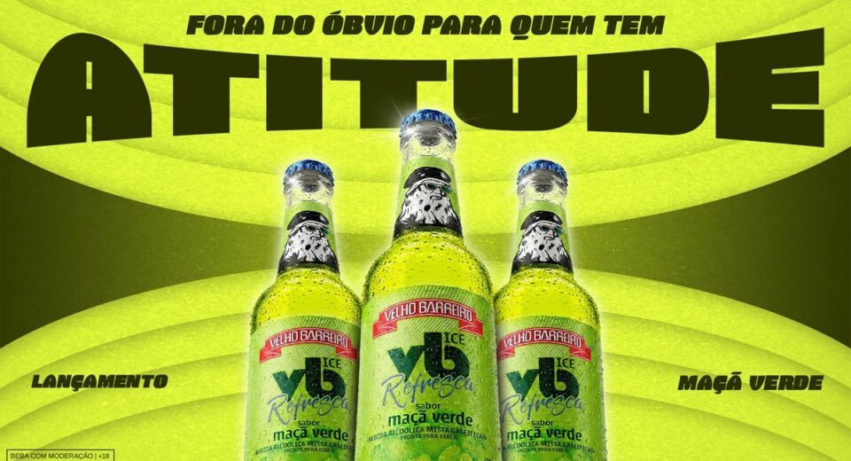 VB Refresca lança sabor Maçã Verde em linha RTD