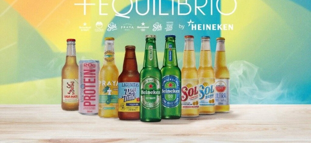 HEINEKEN lança +Equilíbrio e reúne marcas do portfólio