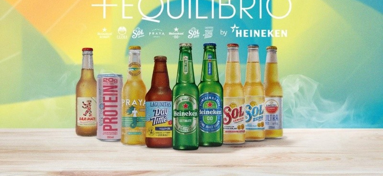 HEINEKEN lança +Equilíbrio e reúne marcas do portfólio