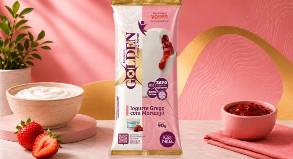 Yosen e Ice By Nice lançam picolé vitaminado