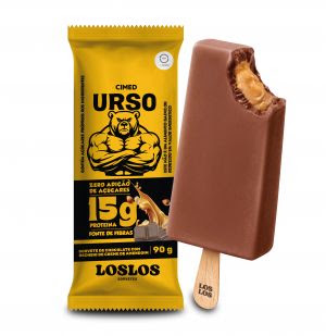 Urso e Los Los lançam sorvete proteico com 15 g de proteína