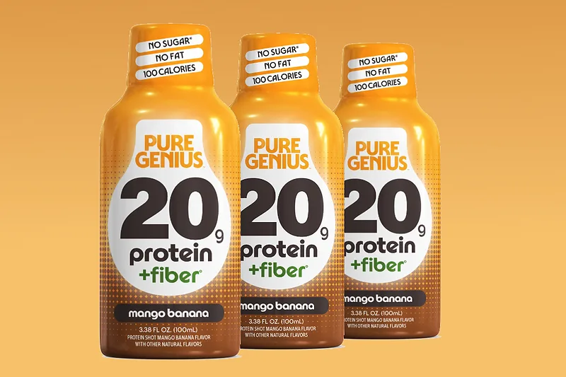 Shot de proteína e fibra reúne 20 g em porção de 100 ml