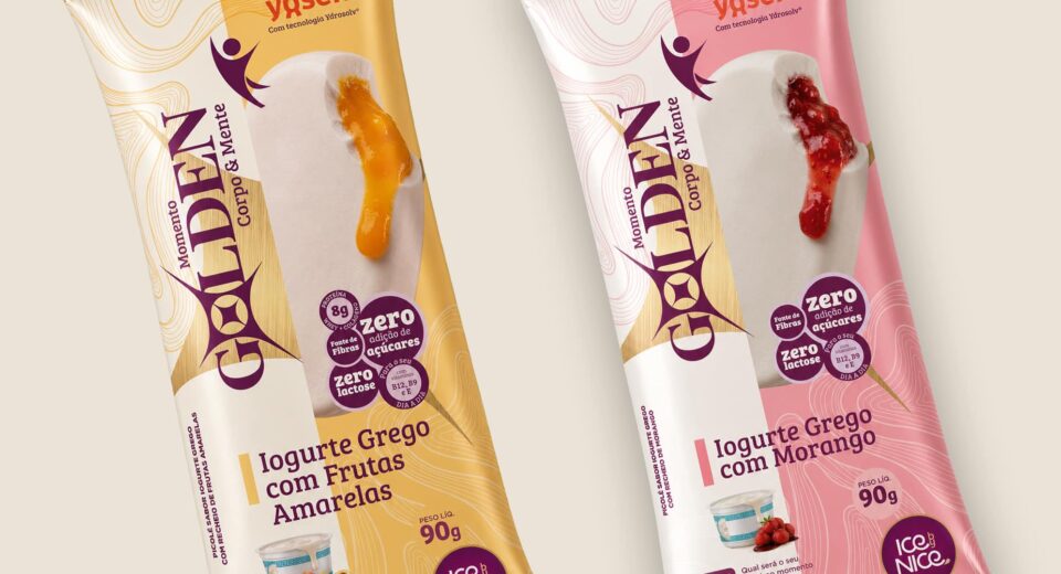 Ice by Nice lança sorvete com proteína na linha Golden