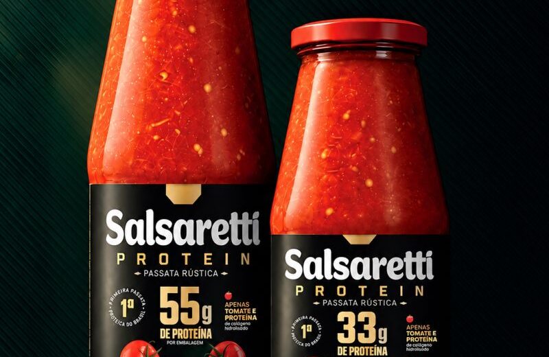 Passata proteica: Salsaretti lança produto com colágeno