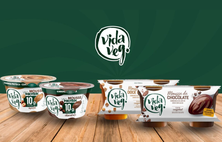 Mousse proteica vegetal: Vida Veg lança dois sabores