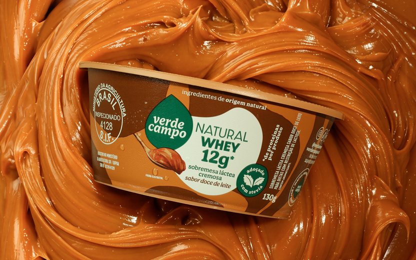 Verde Campo lança sobremesa proteica de doce de leite