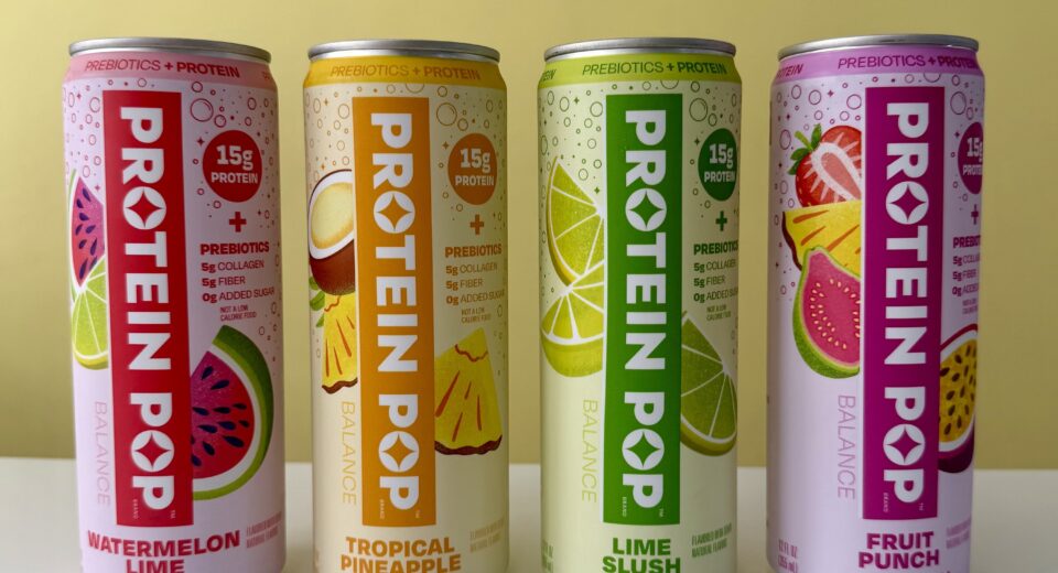 Refrigerante com prebióticos une whey e colágeno